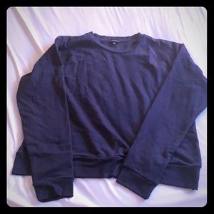NWT Navy Beyond Yoga Crewneck sweatshirt